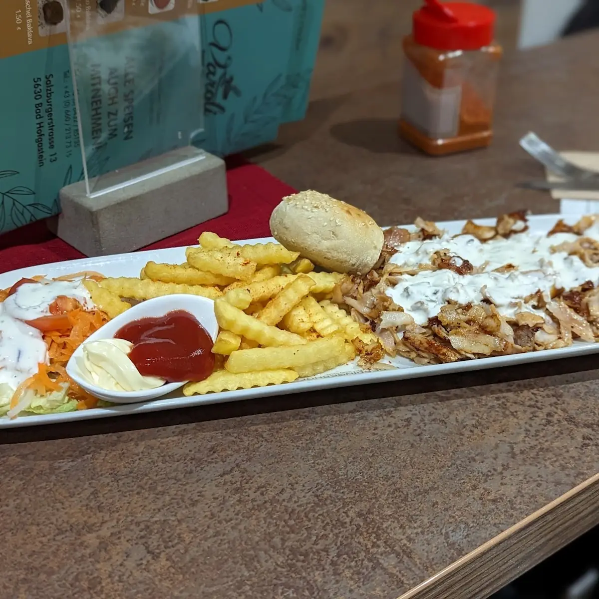 Puten Kebap Teller