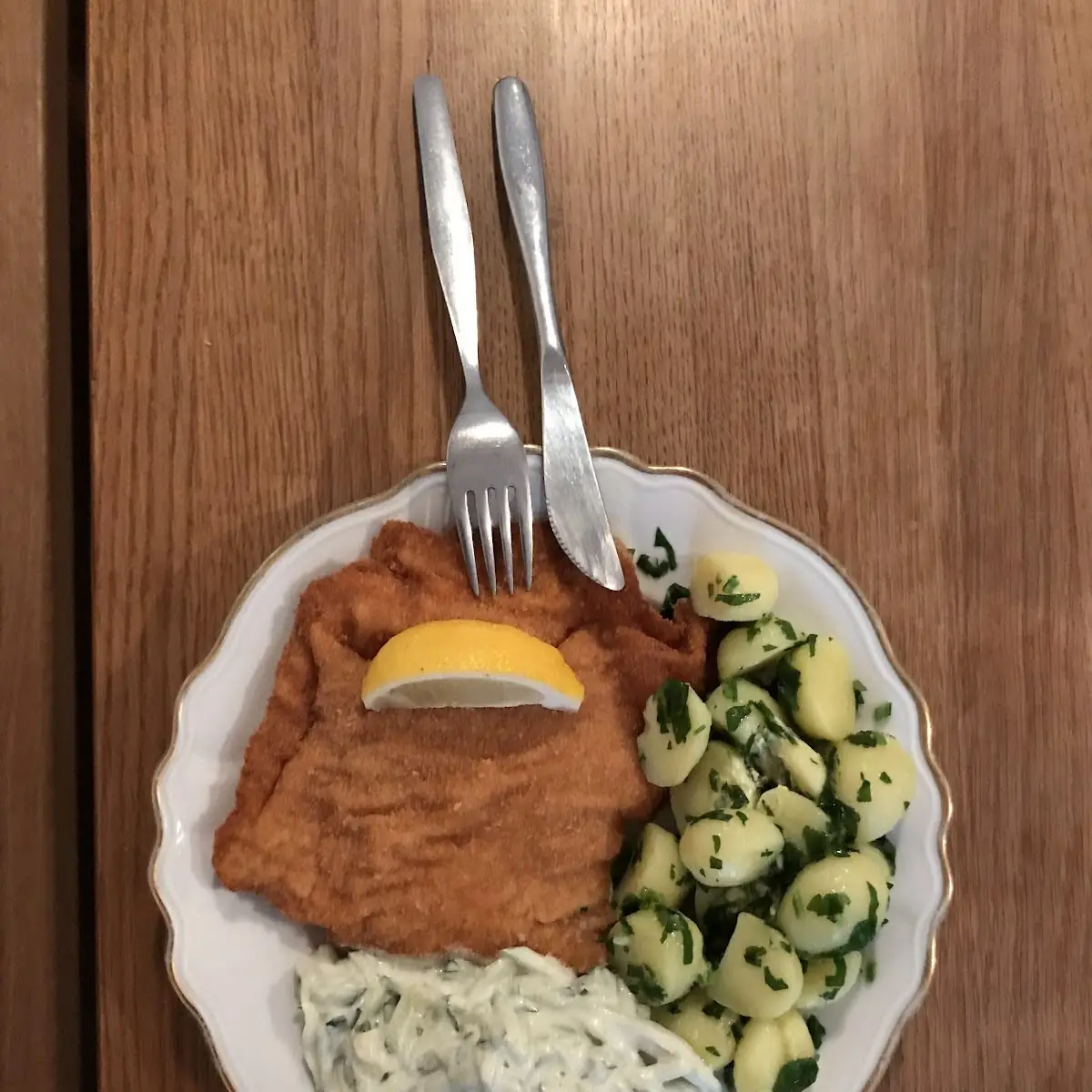 Cordon Bleu Mit Beilagen