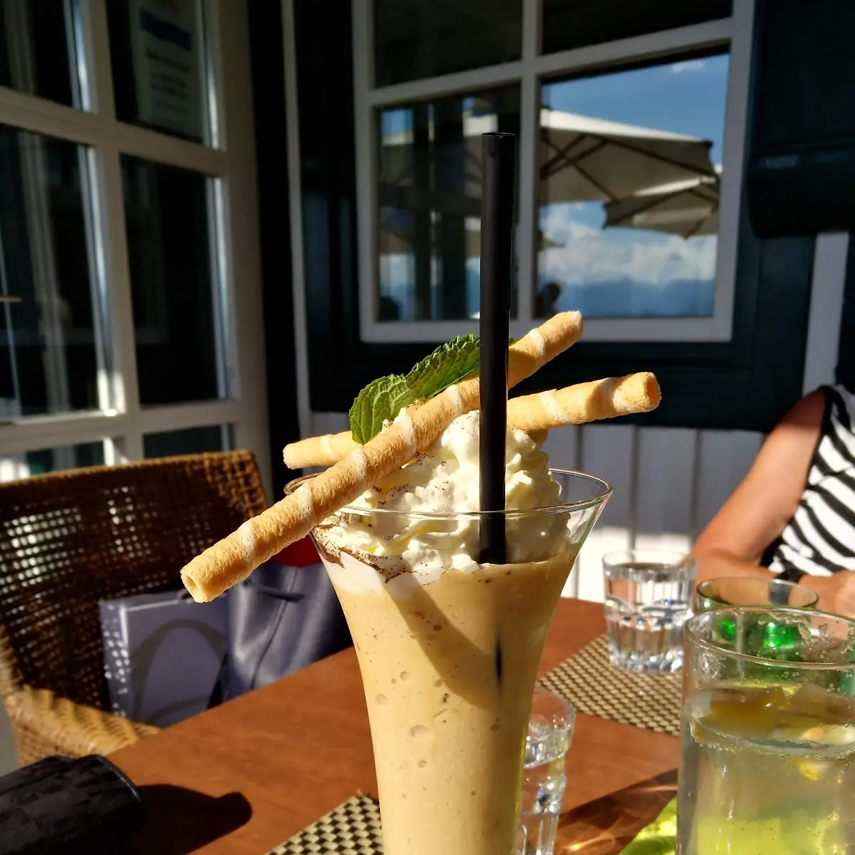 Gerührter Eiskaffee