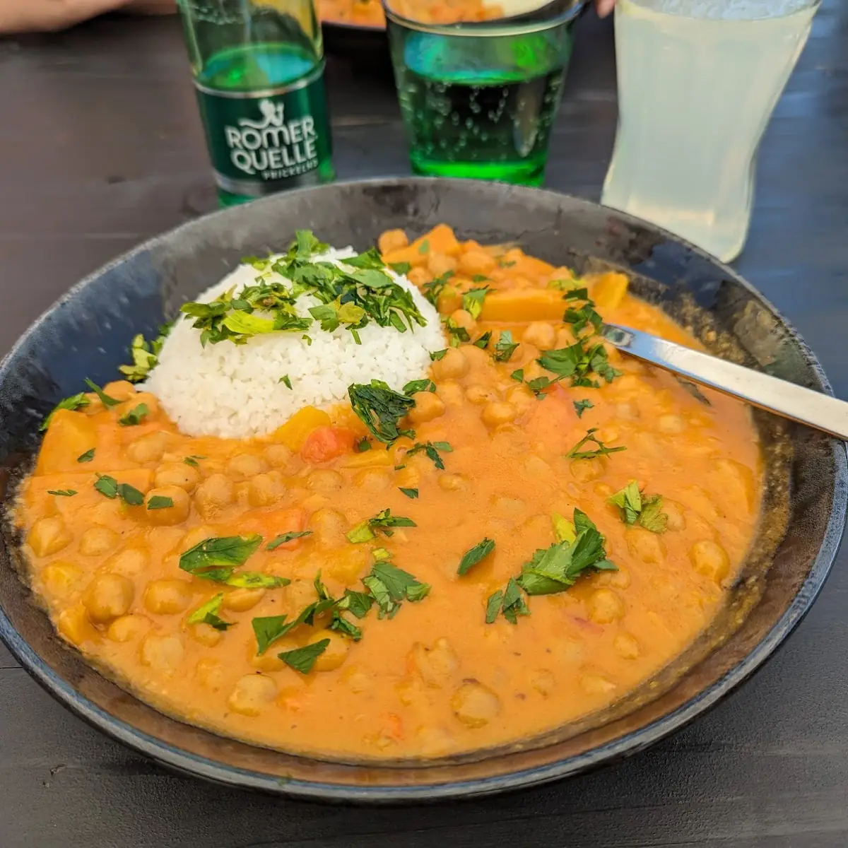 Gemüse-kichererbsen-curry Vegan