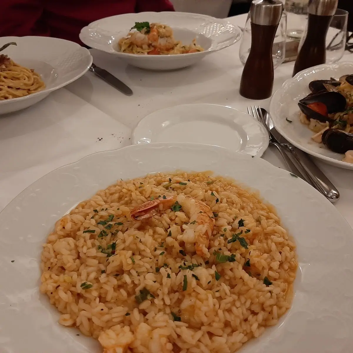 Shrimps Risotto Frutti Di Mare