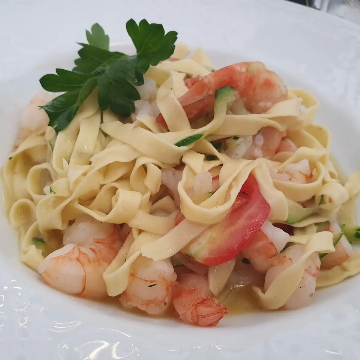 Tagliatelle Al Salmone
