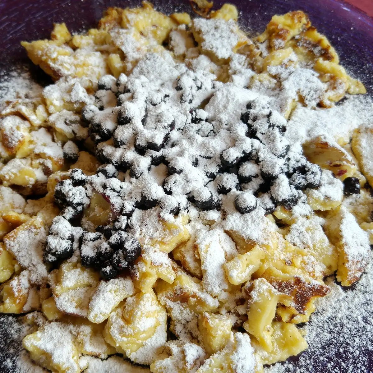 Kaiserschmarrn Mit Heidelbeeren