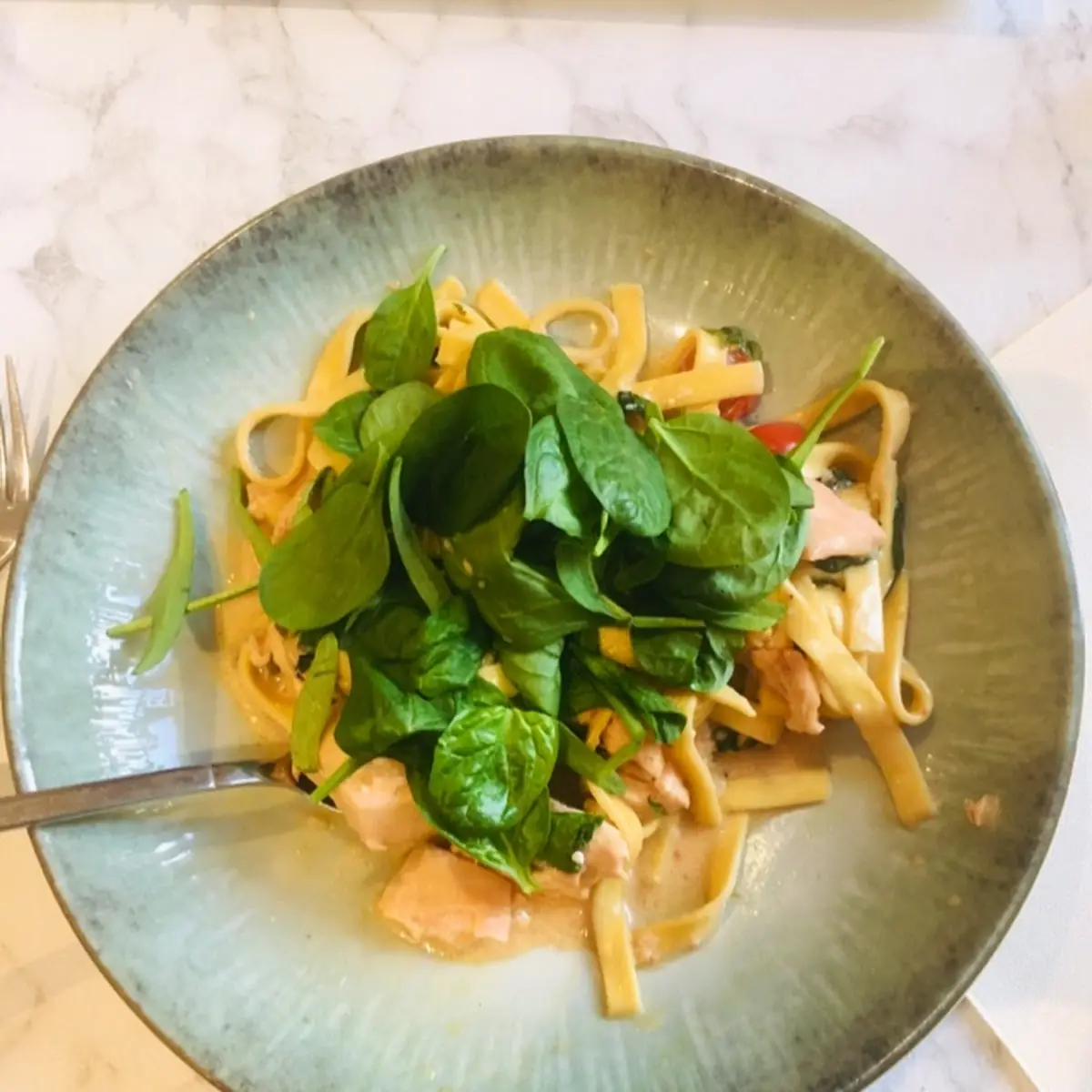 Tagliatelle Con Salmone