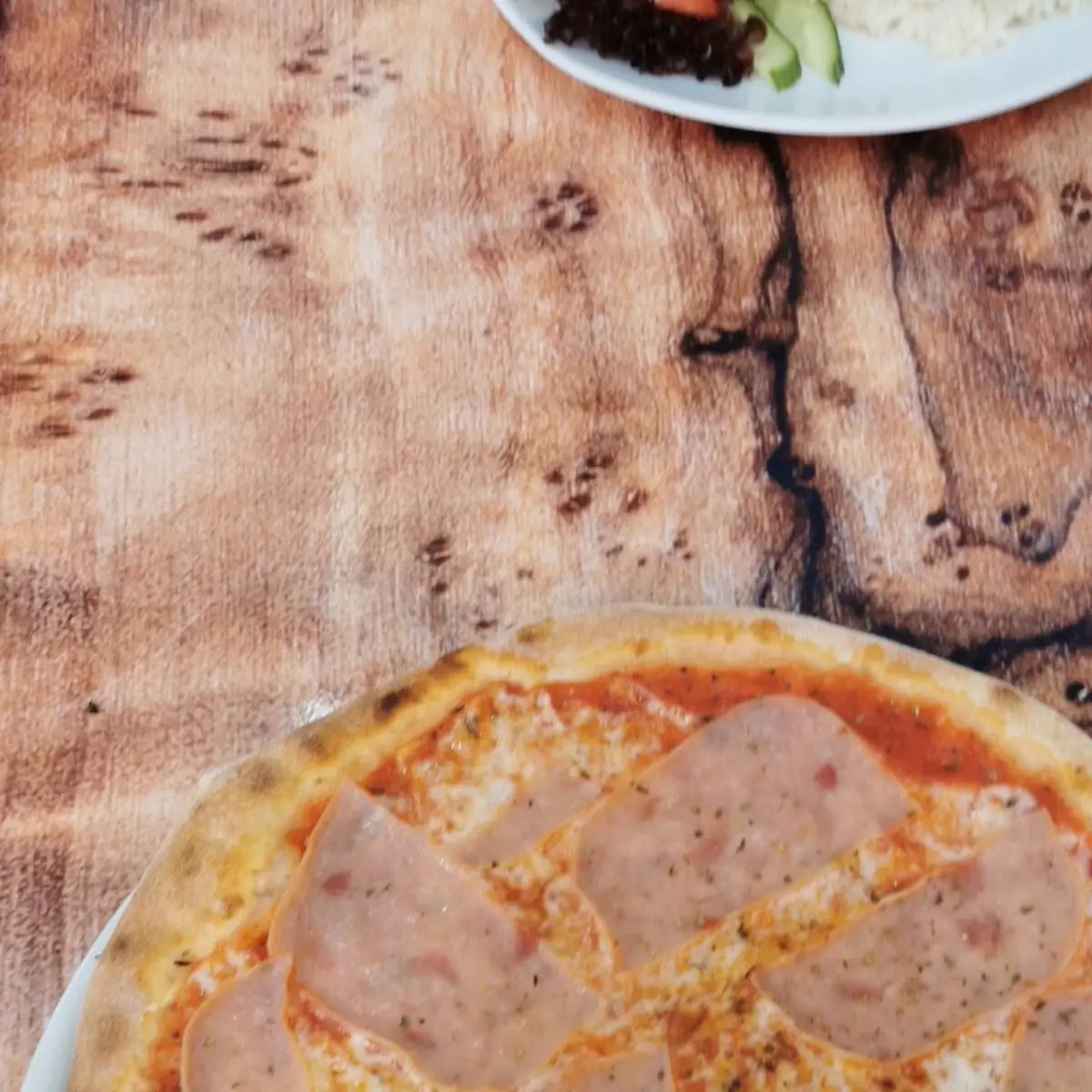 Pizza Mit Schinken