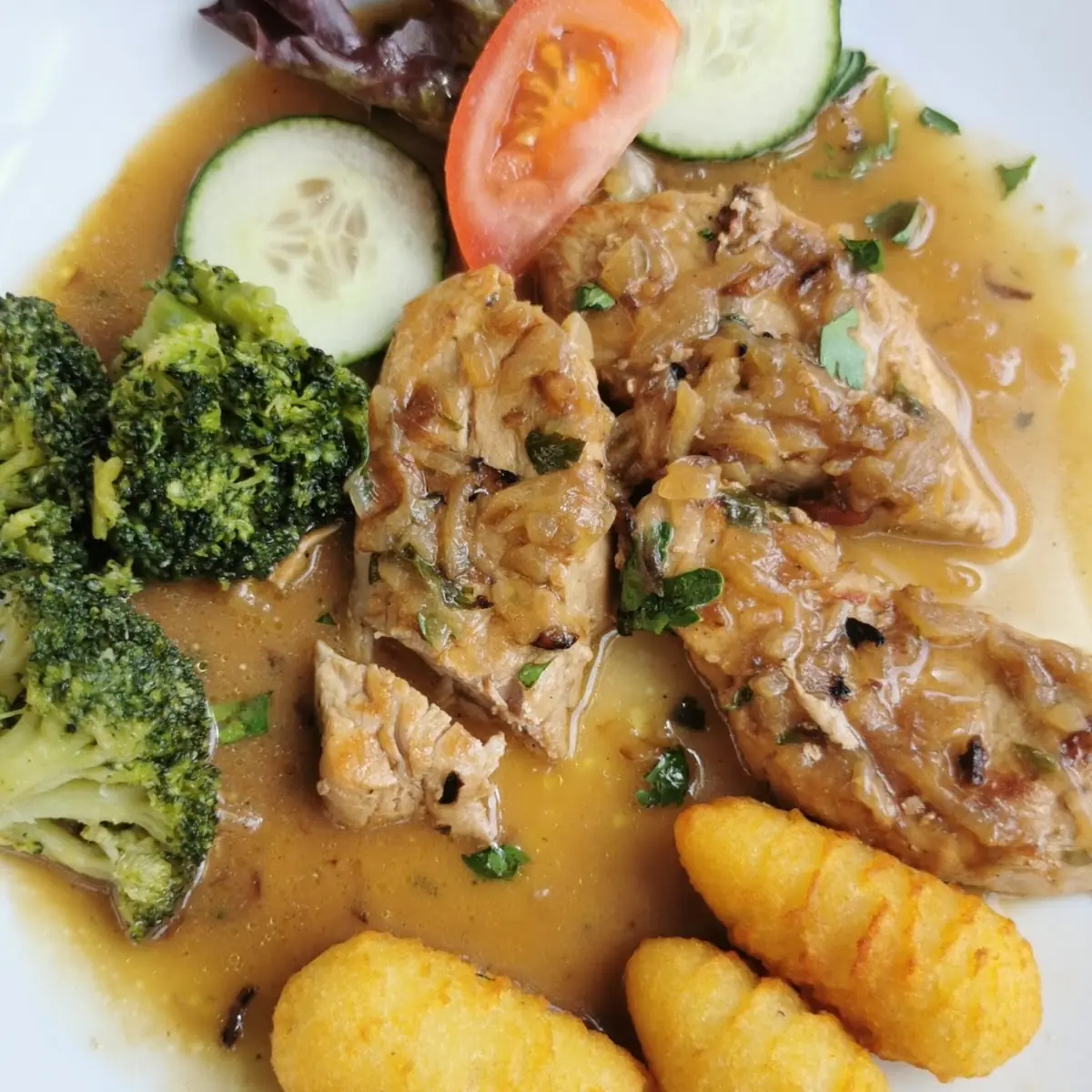 Schweinsmedallion Lungenbraten