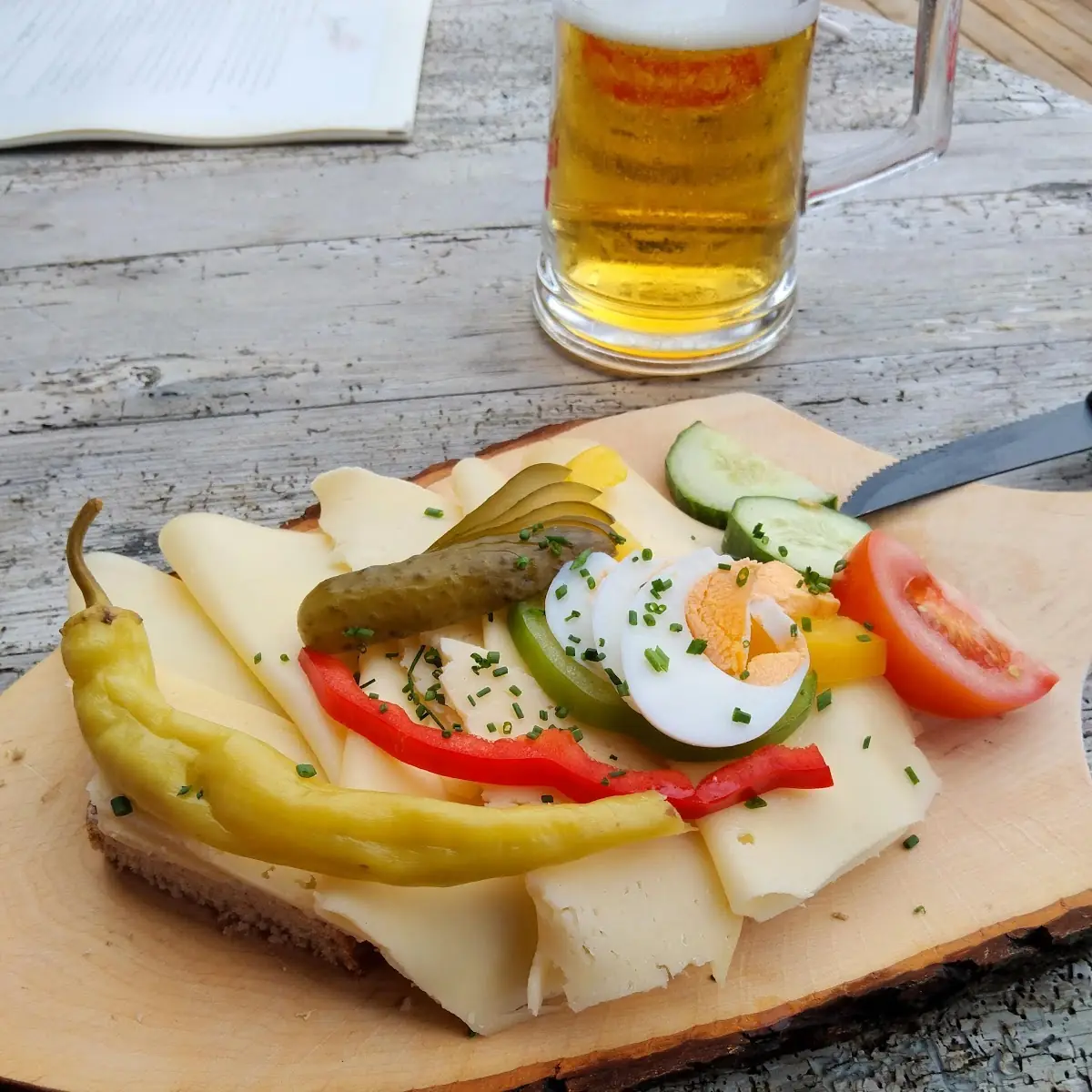 Käsebrot Fein Garniert