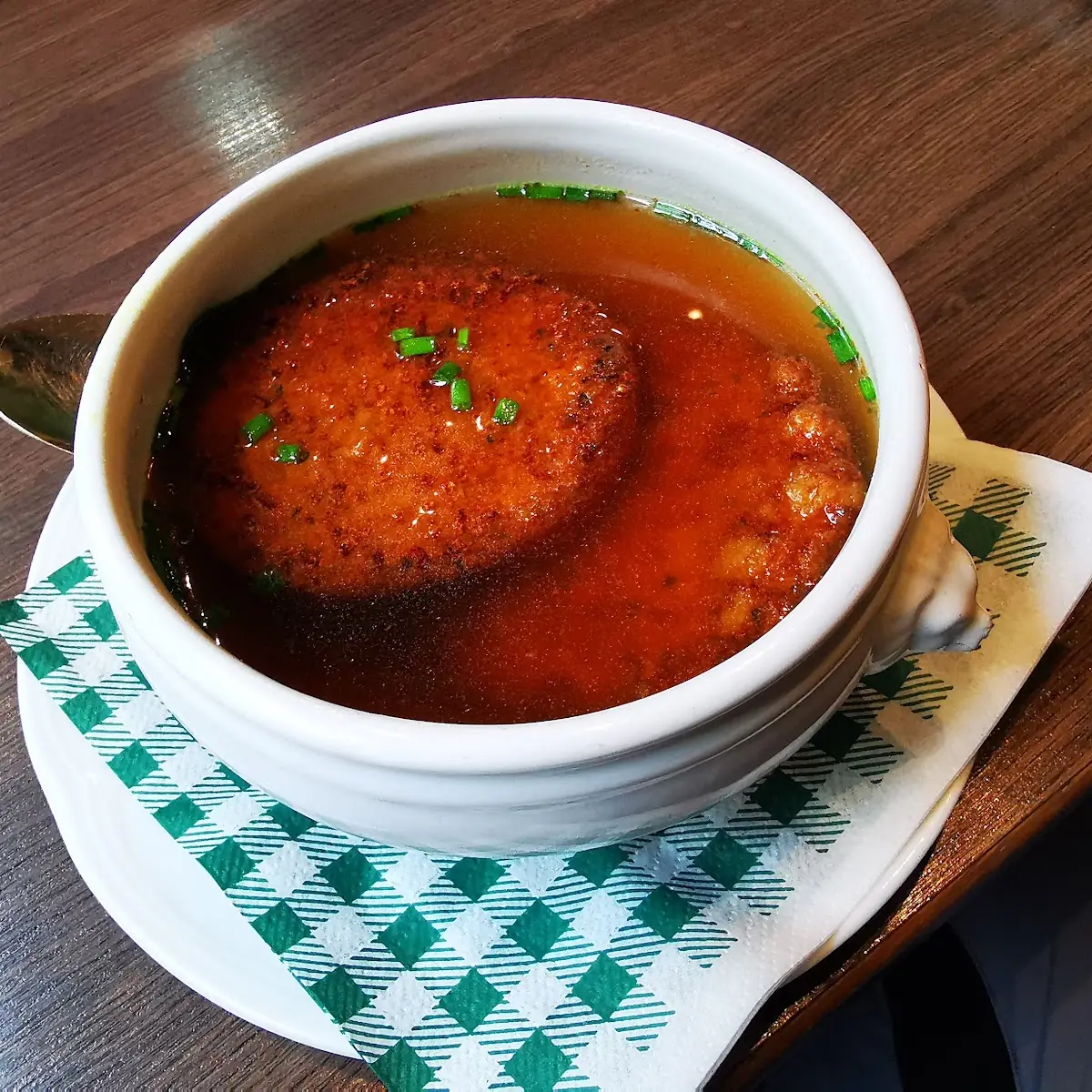 Kaspressknödel-suppe