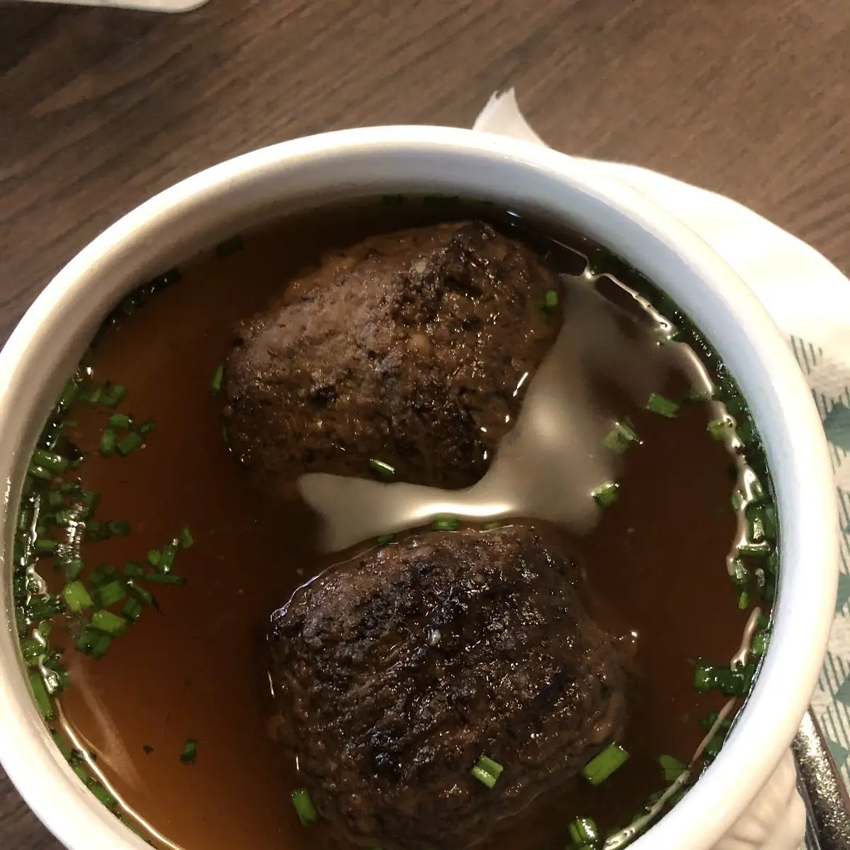 Leberknödelsuppe