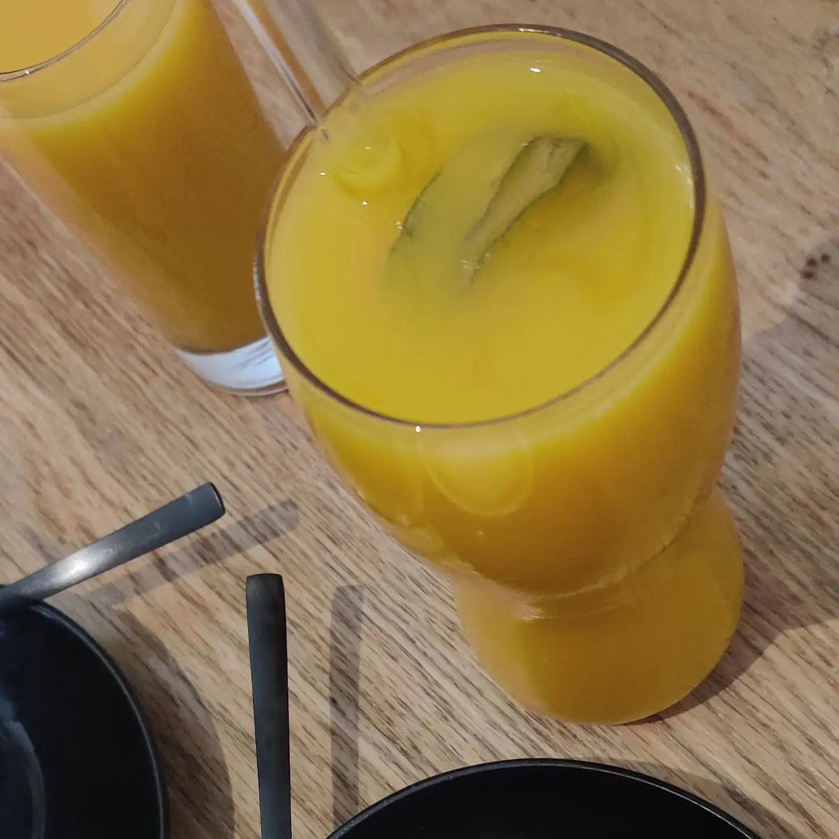 Hafermilch Cappuccino & Orange Juice