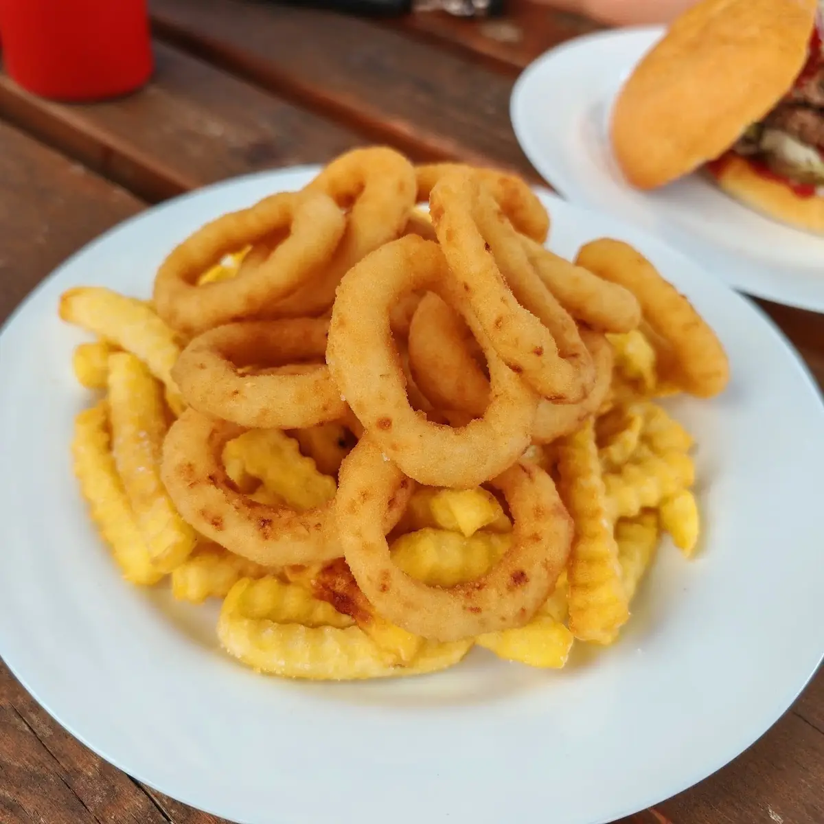 Onion Rings & Pommes