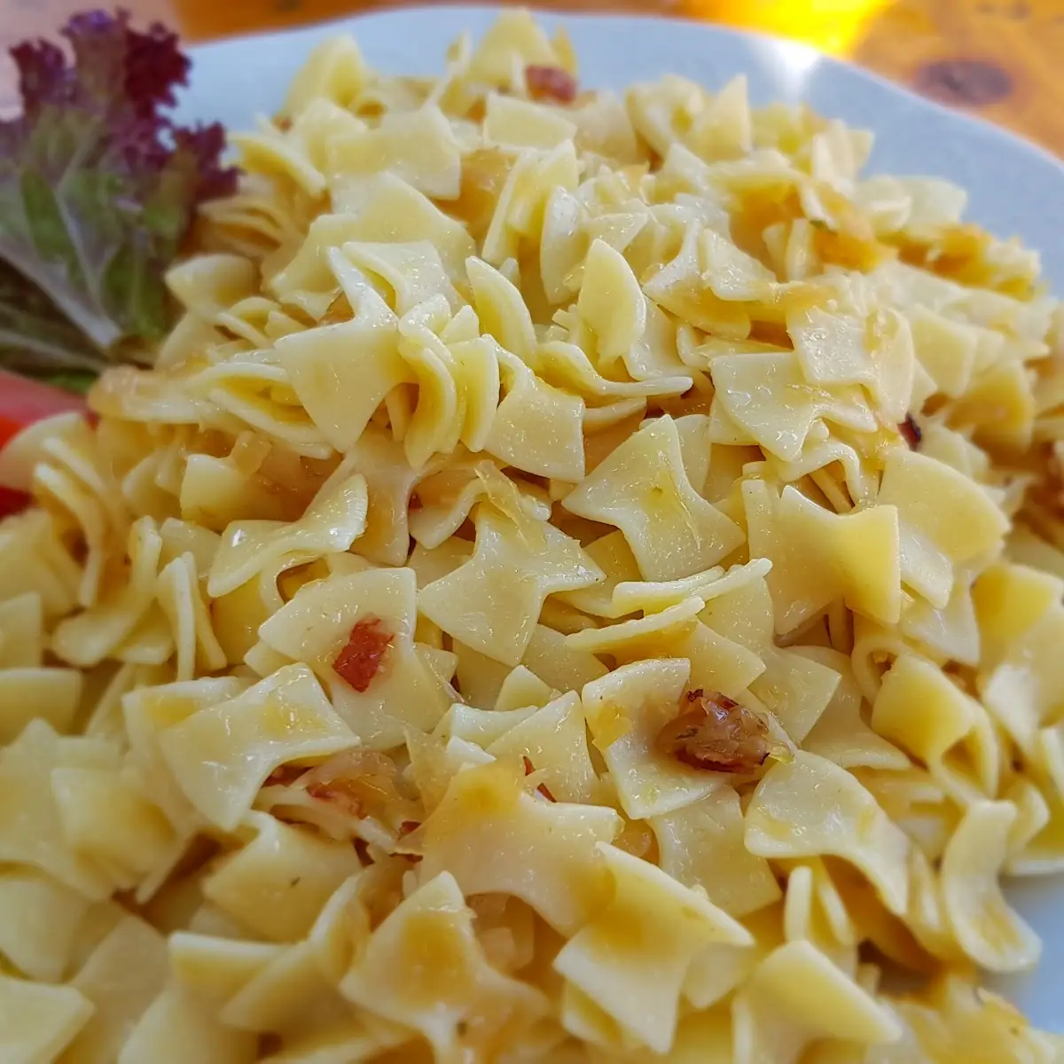 Krautfleckerl Mit Speck