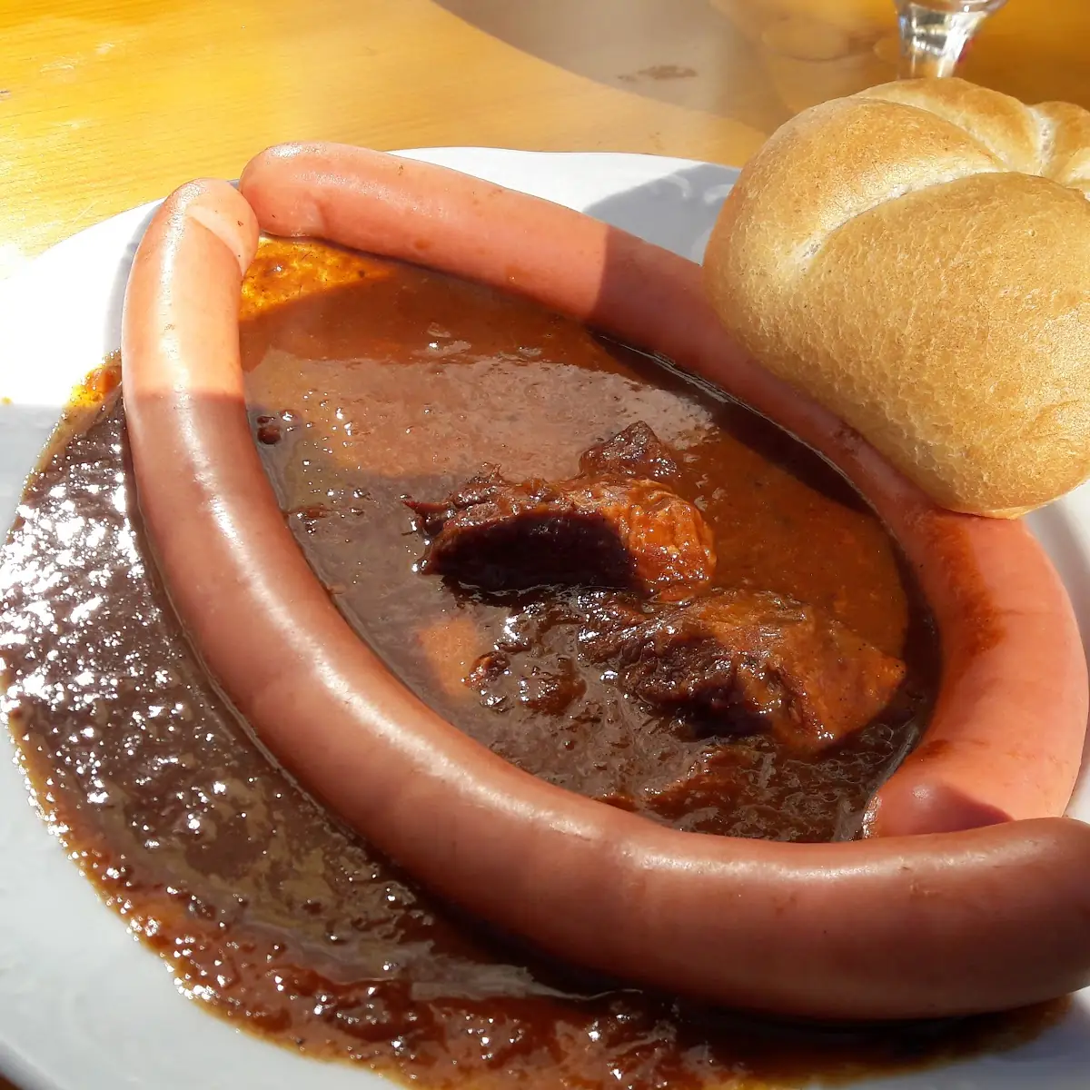Würstel Mit Saft