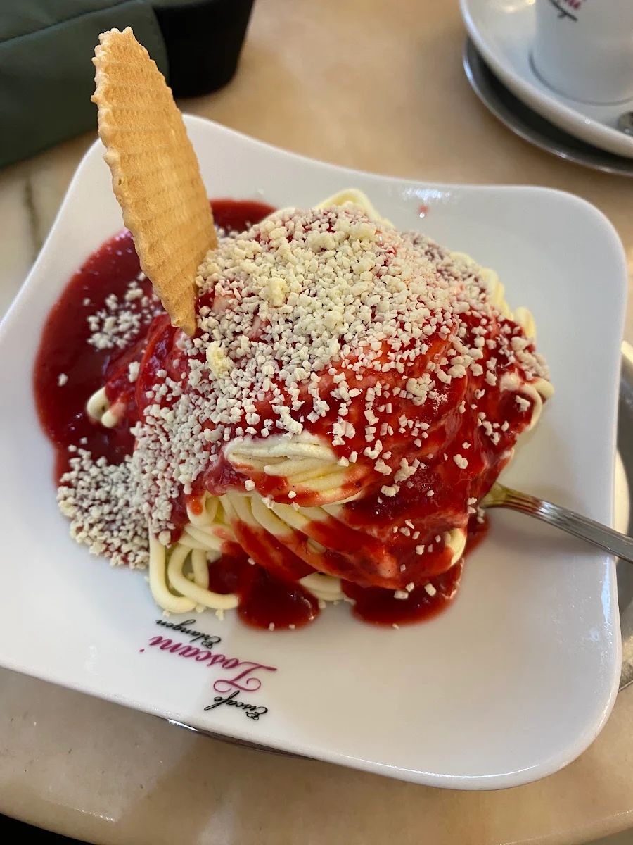 Spaghetti-eis