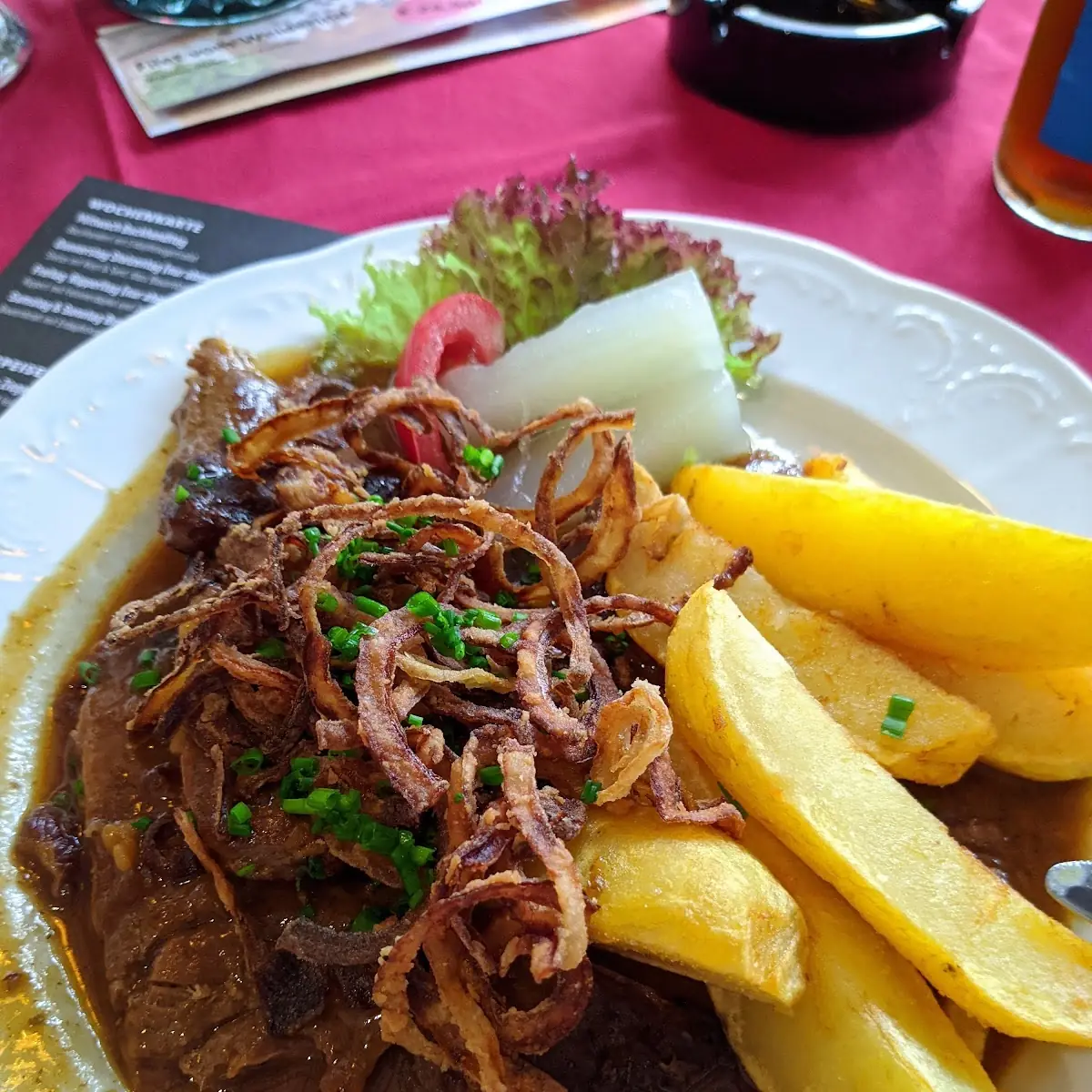 Zwiebelrostbraten
