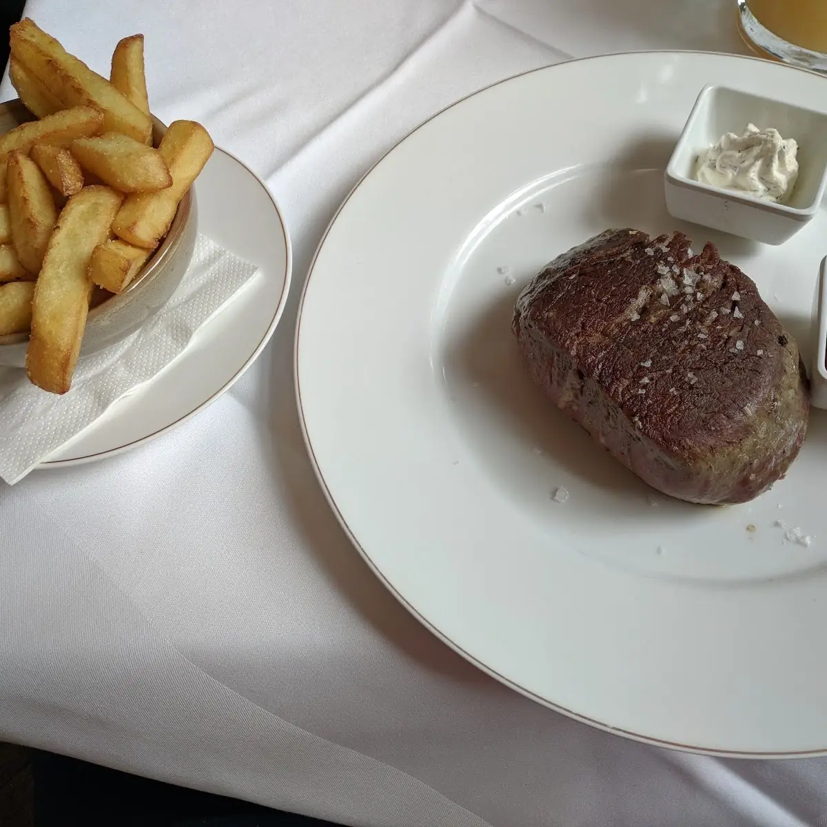 Steak Mit Pommes