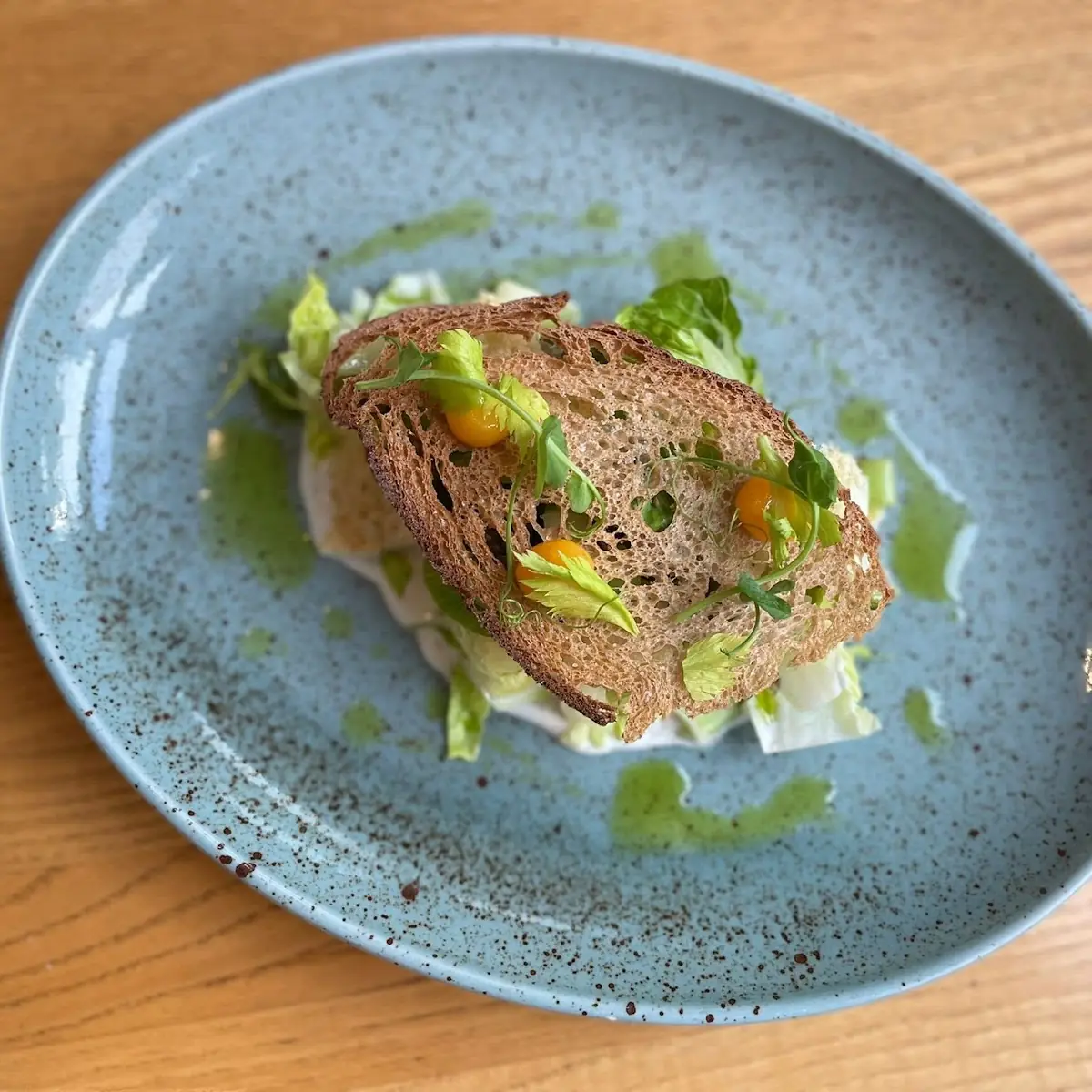 Salmon Trout in Leek-Ash