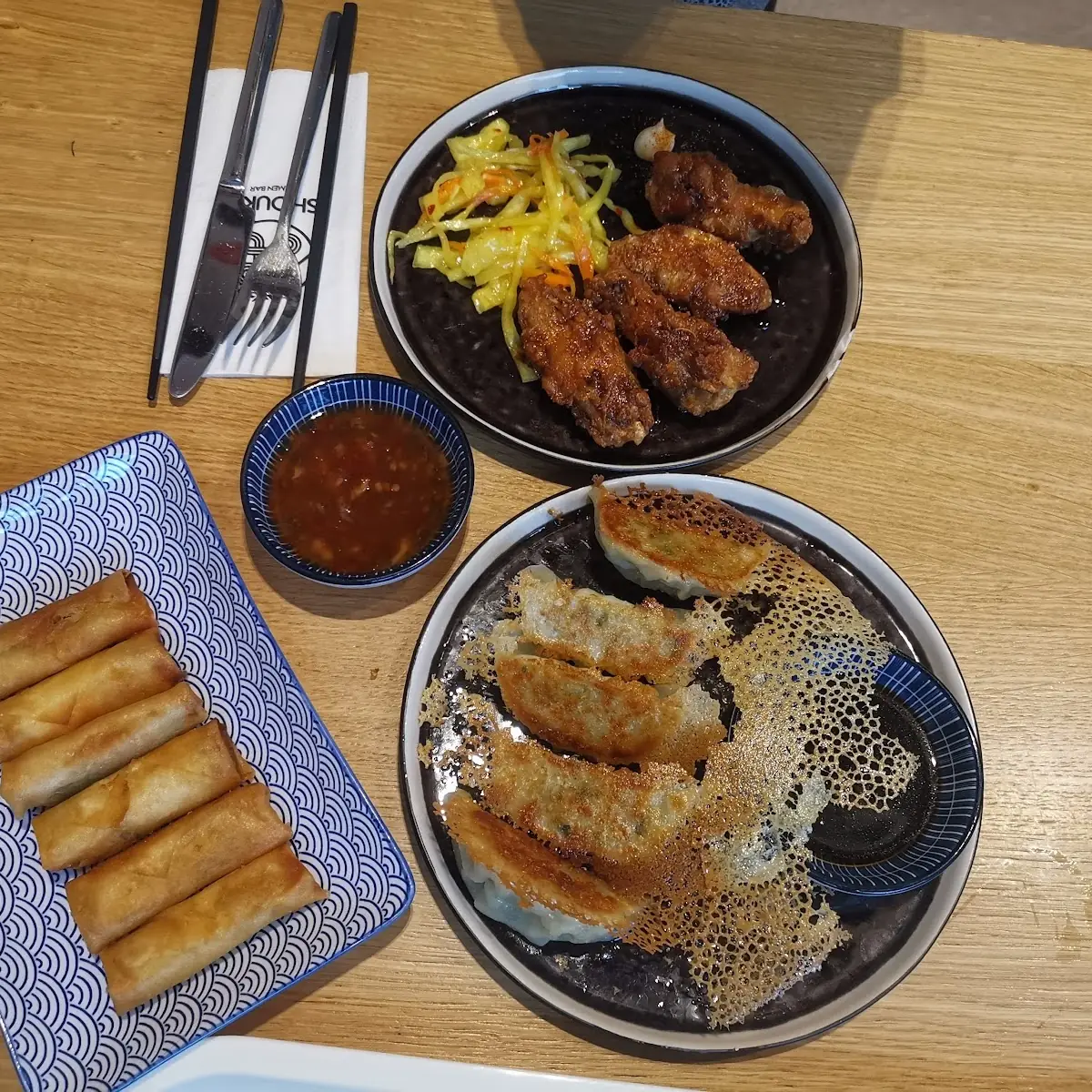 Frühlingsrolle Gioza Chicken Wings