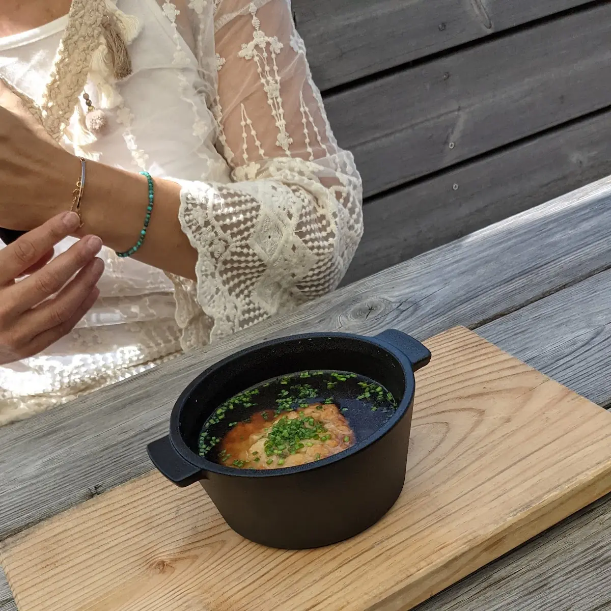 Kaspressknödelsuppe