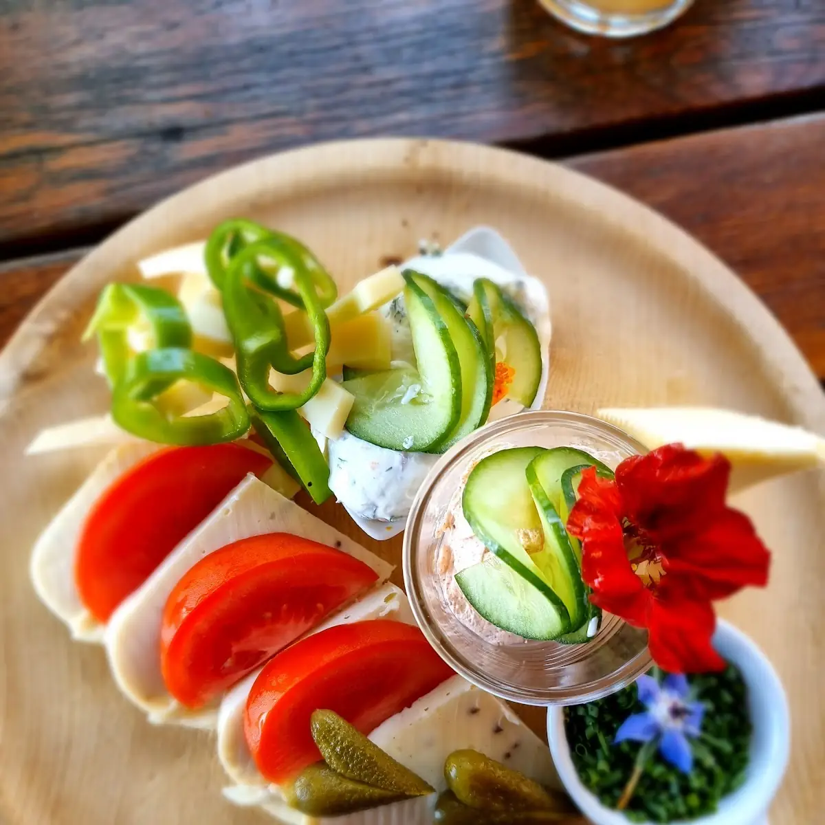 Vegetarische Jause