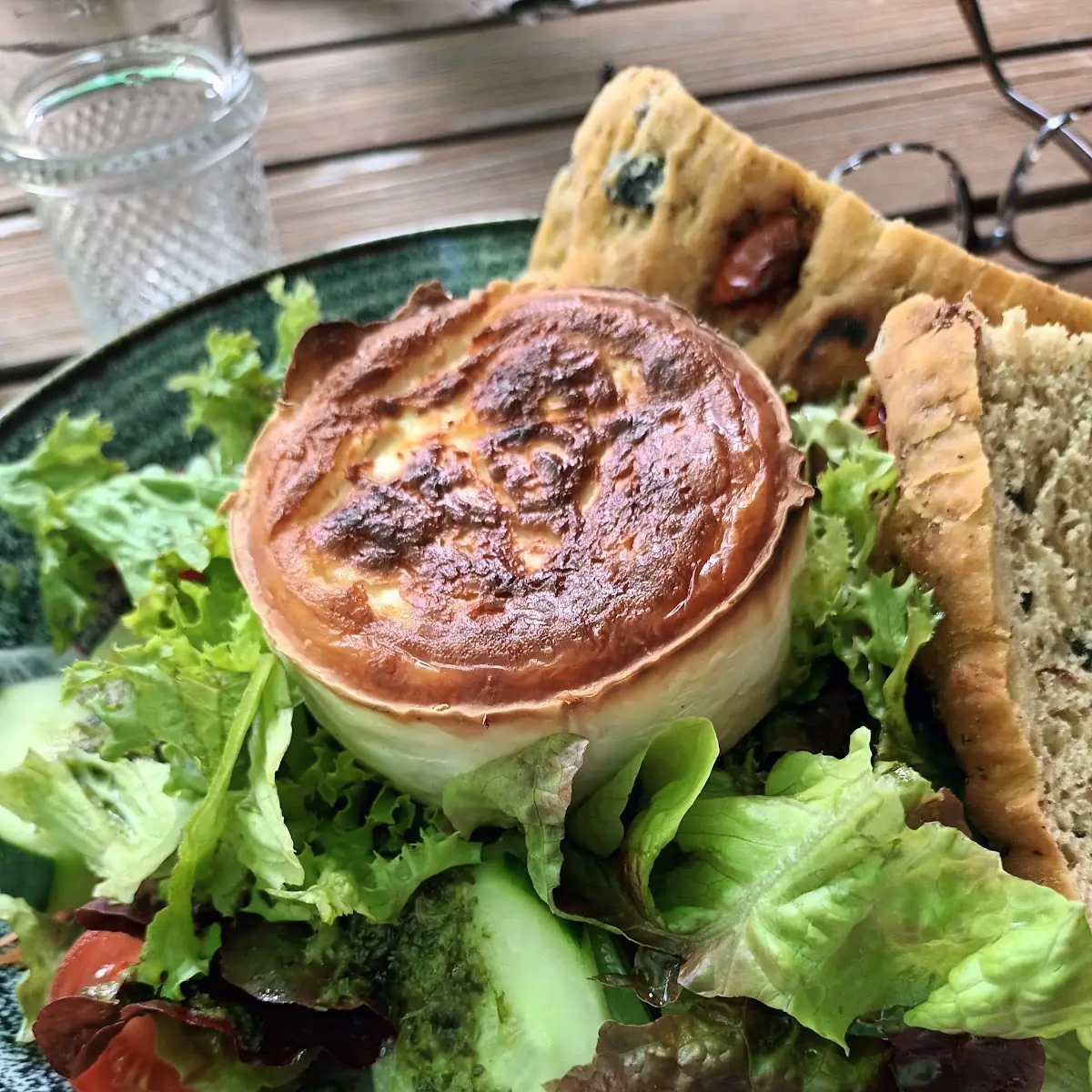 Blattsalat Mit Ziegenkäse