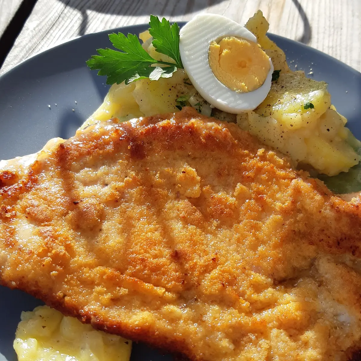 Cordon Bleu Mit Kartoffelsalat