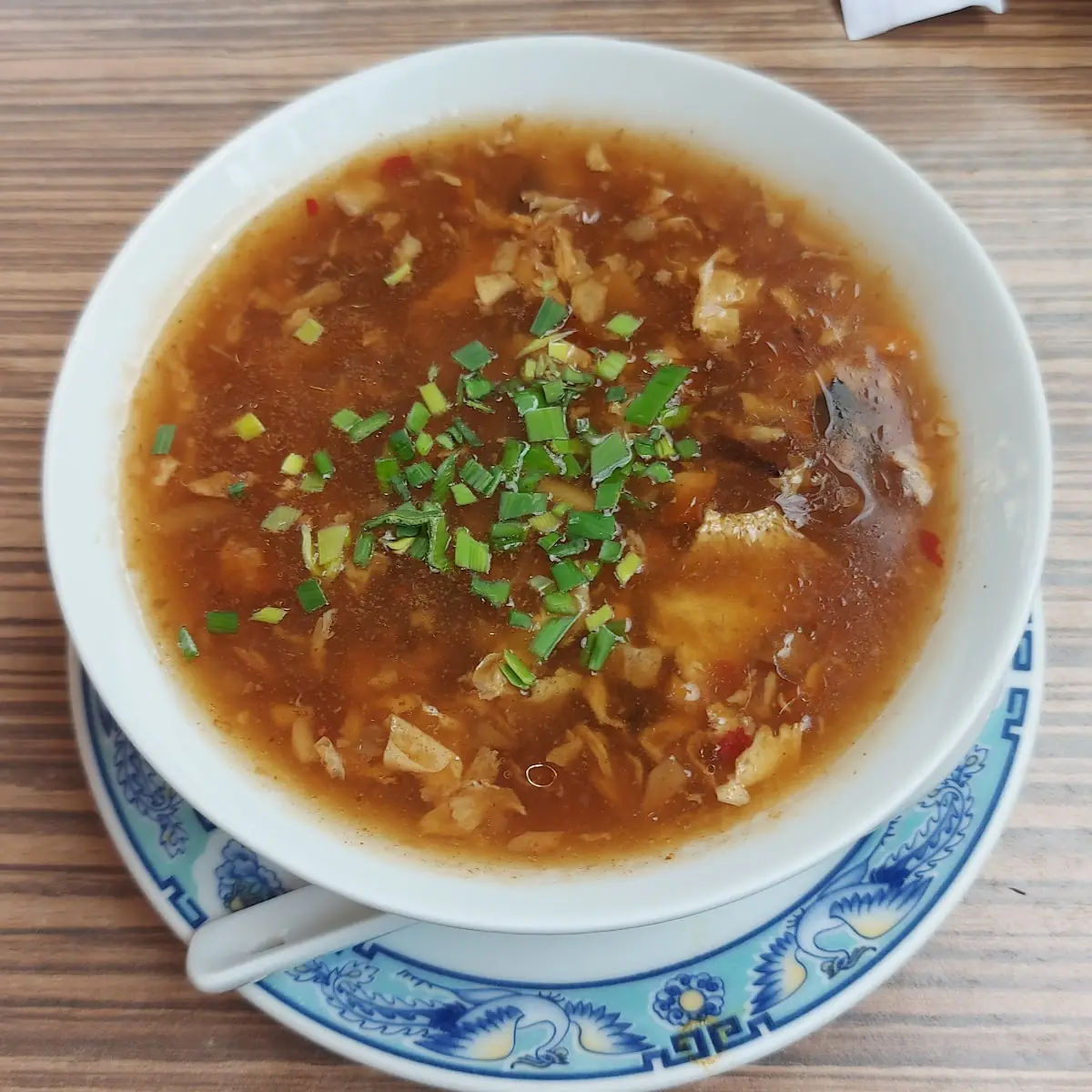 Scharfe Saure Suppe