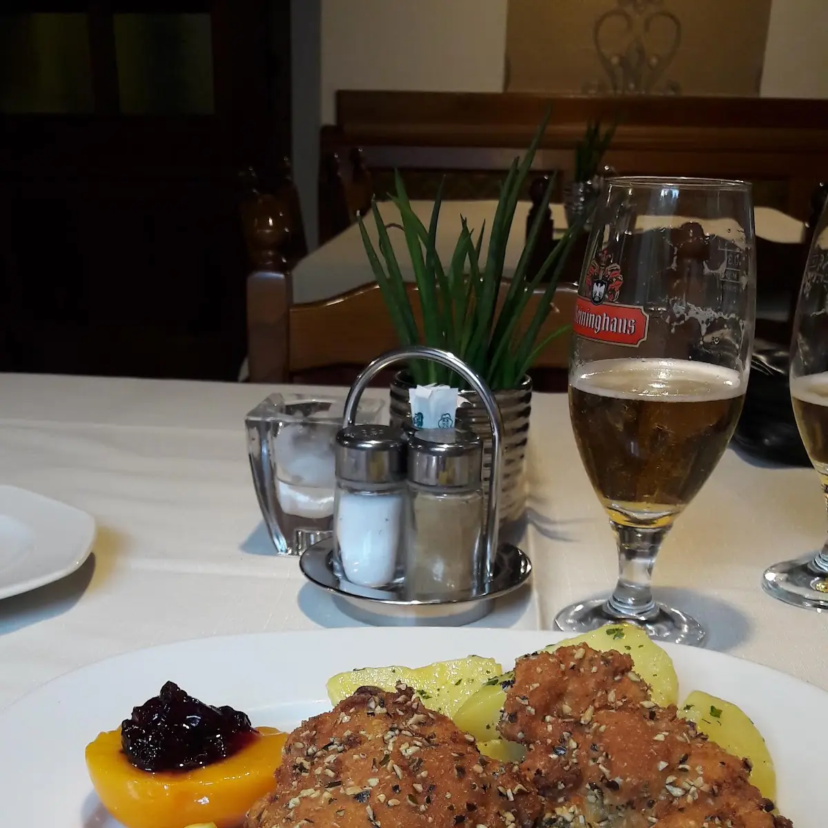 Schnitzel In Kürbiskernpanier