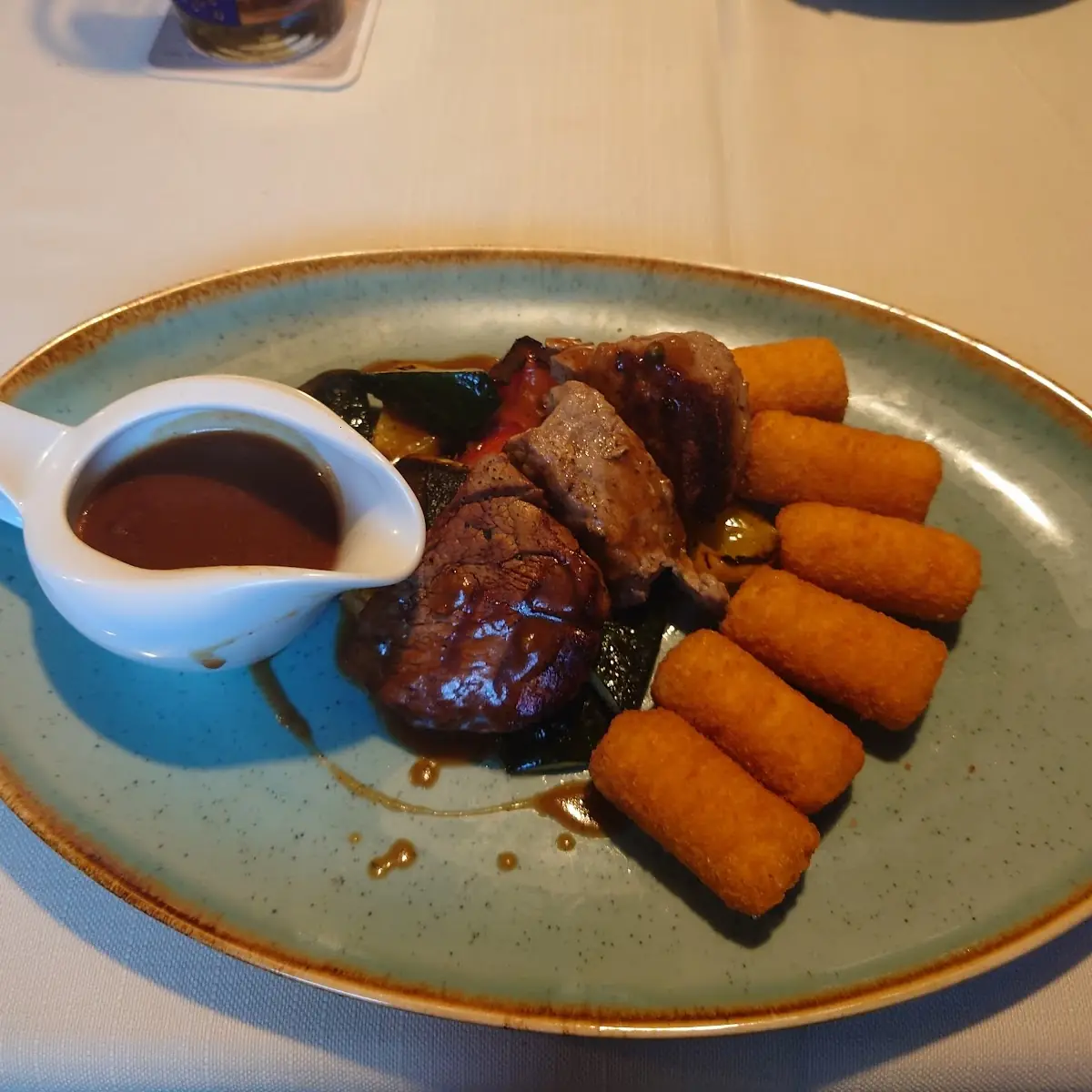 Schweinefiletmedaillons In Pfeffersauce