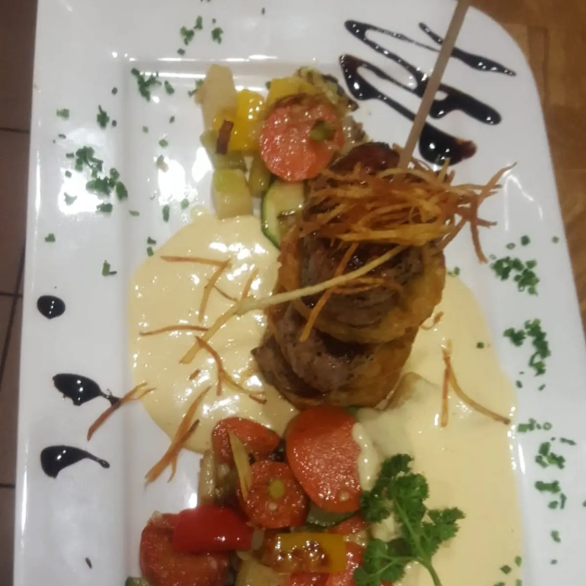 Schweinfilet Türmchen