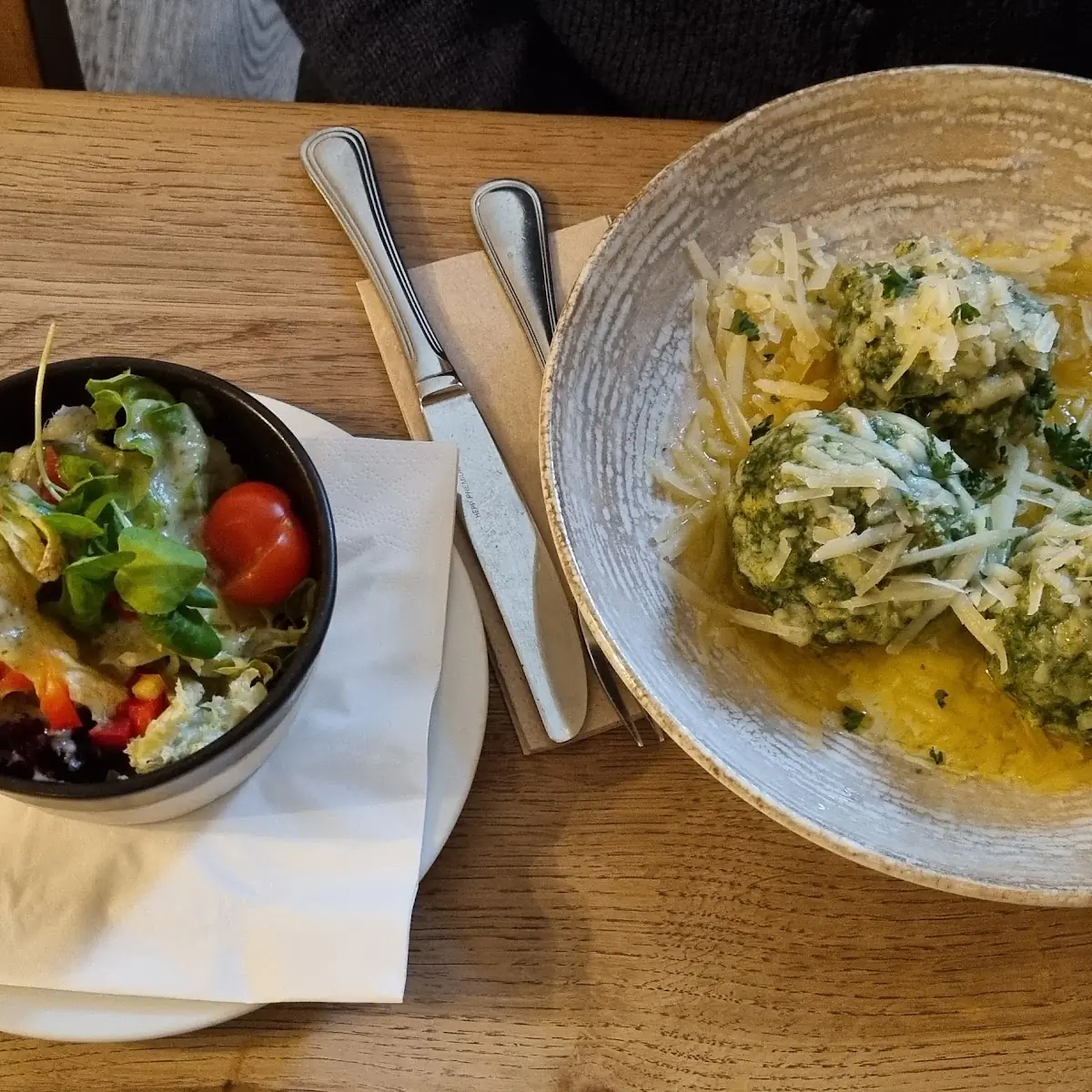 Spinatknödel