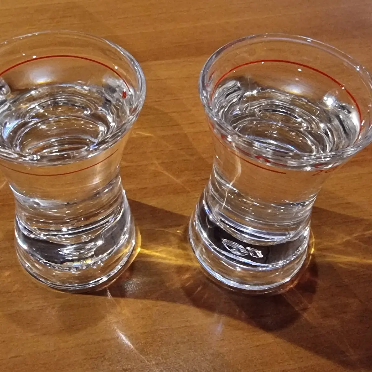 2x Williams-birnenschnaps