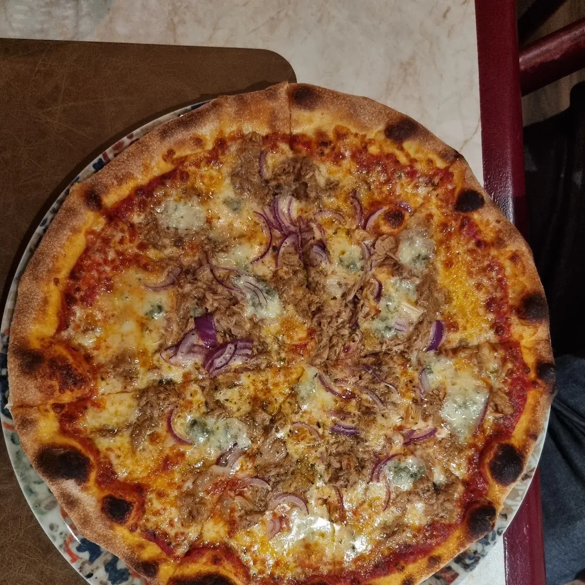 Thunfischpizza