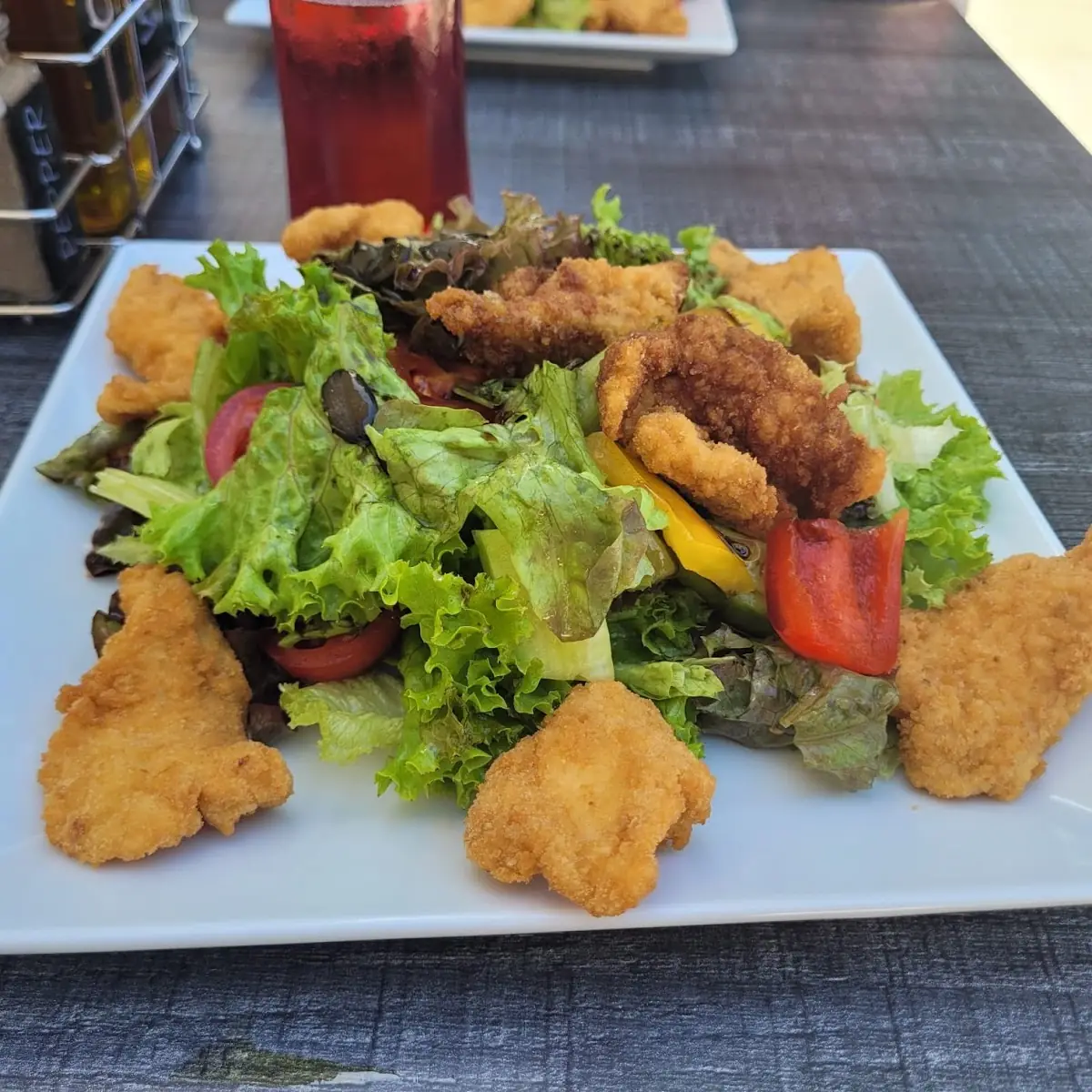 Backhendlsalat