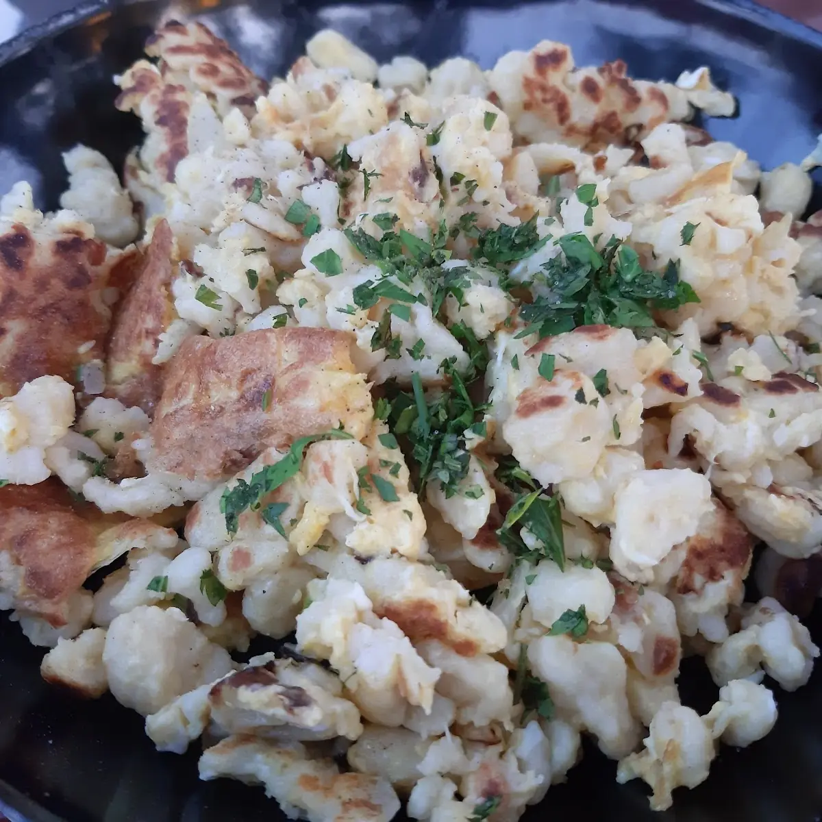 Eiernockerl Im Pfandl