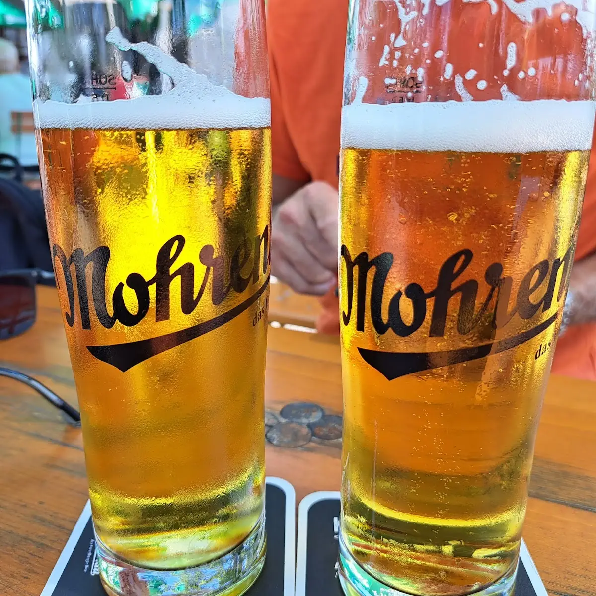 0ier Von Der Privatbrauerei Mohren Bräu