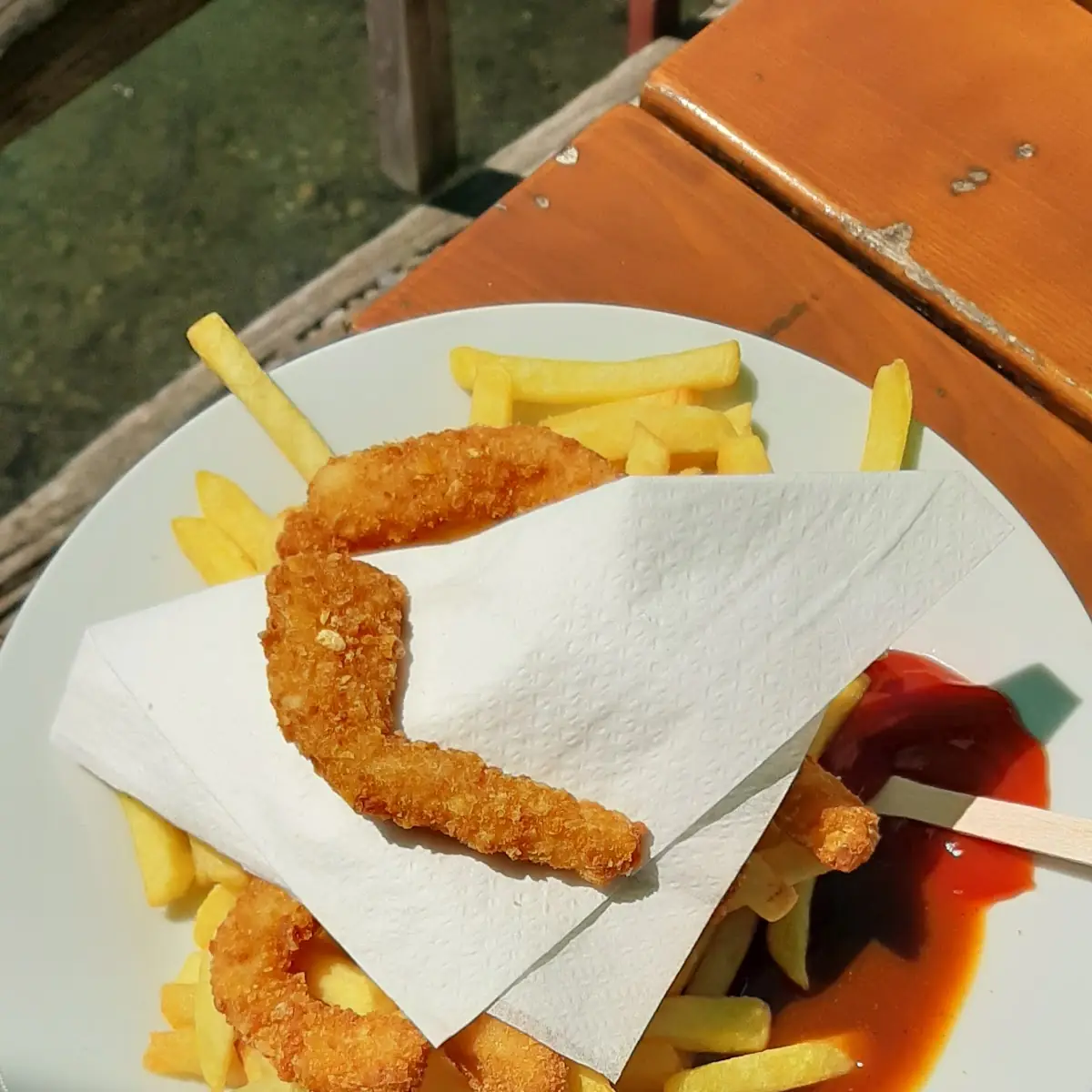 Chicken Fritts U Pommes