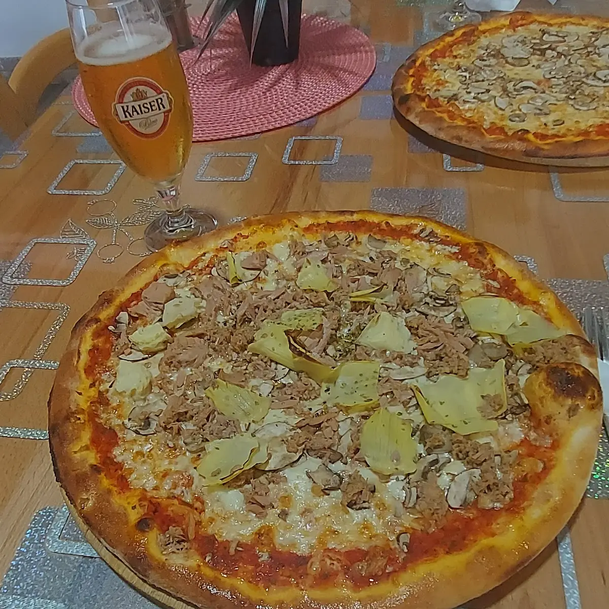 Thunfisch Pizza