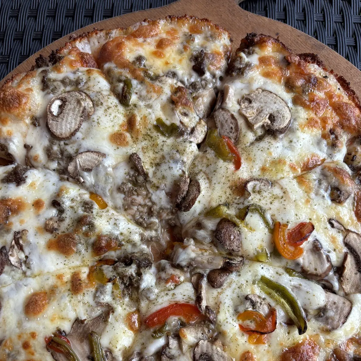 Fleisch Und Champignons