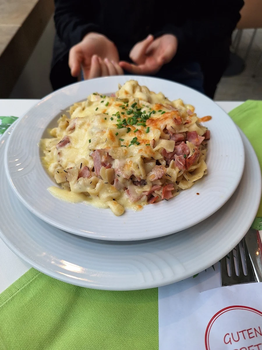 Schinkenfleckerl Überbacken
