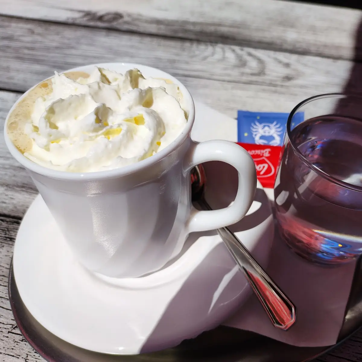 Cappuccino Mit Schlag