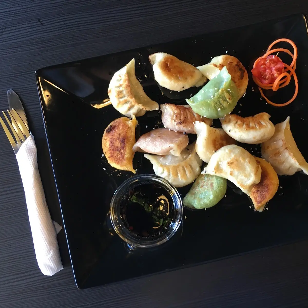 Gyoza Teigtaschen
