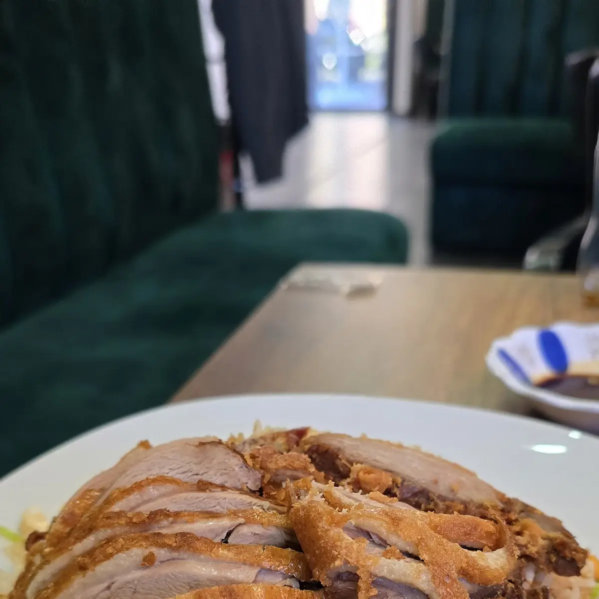 Eierreis Mit Knuspriger Ente
