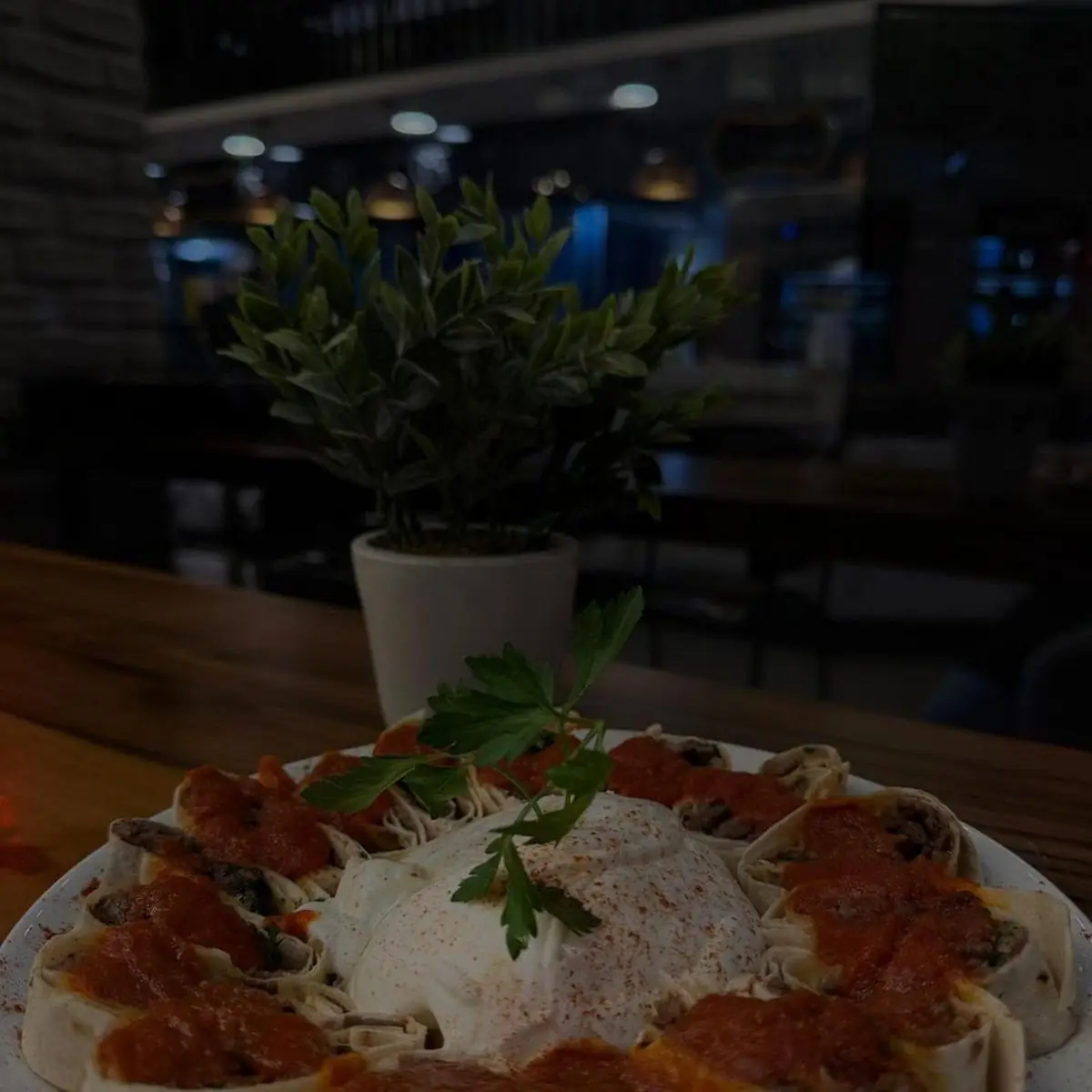 Rindfleisch Beyti Sarma Döner