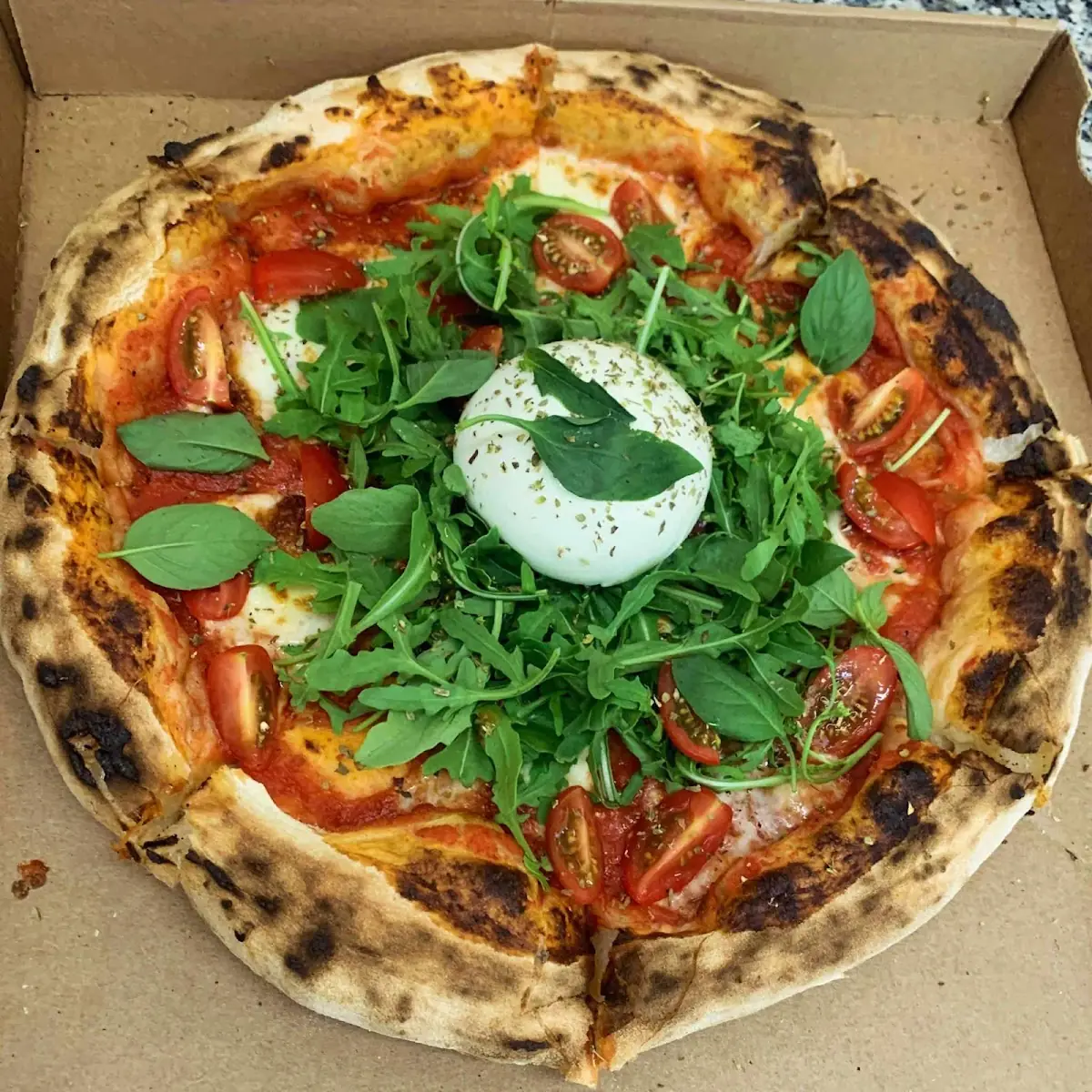 Pizza Rucola E Buratta