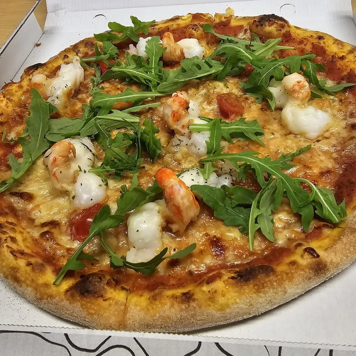 Pizza Gamberetti