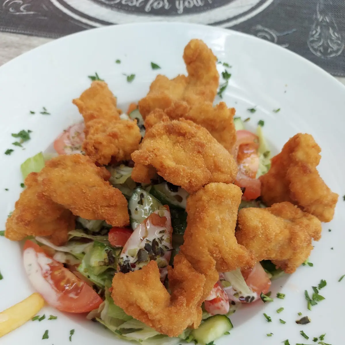 Backhendlsalat