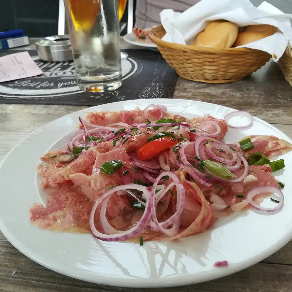 Presswurst In Essig Und Öl