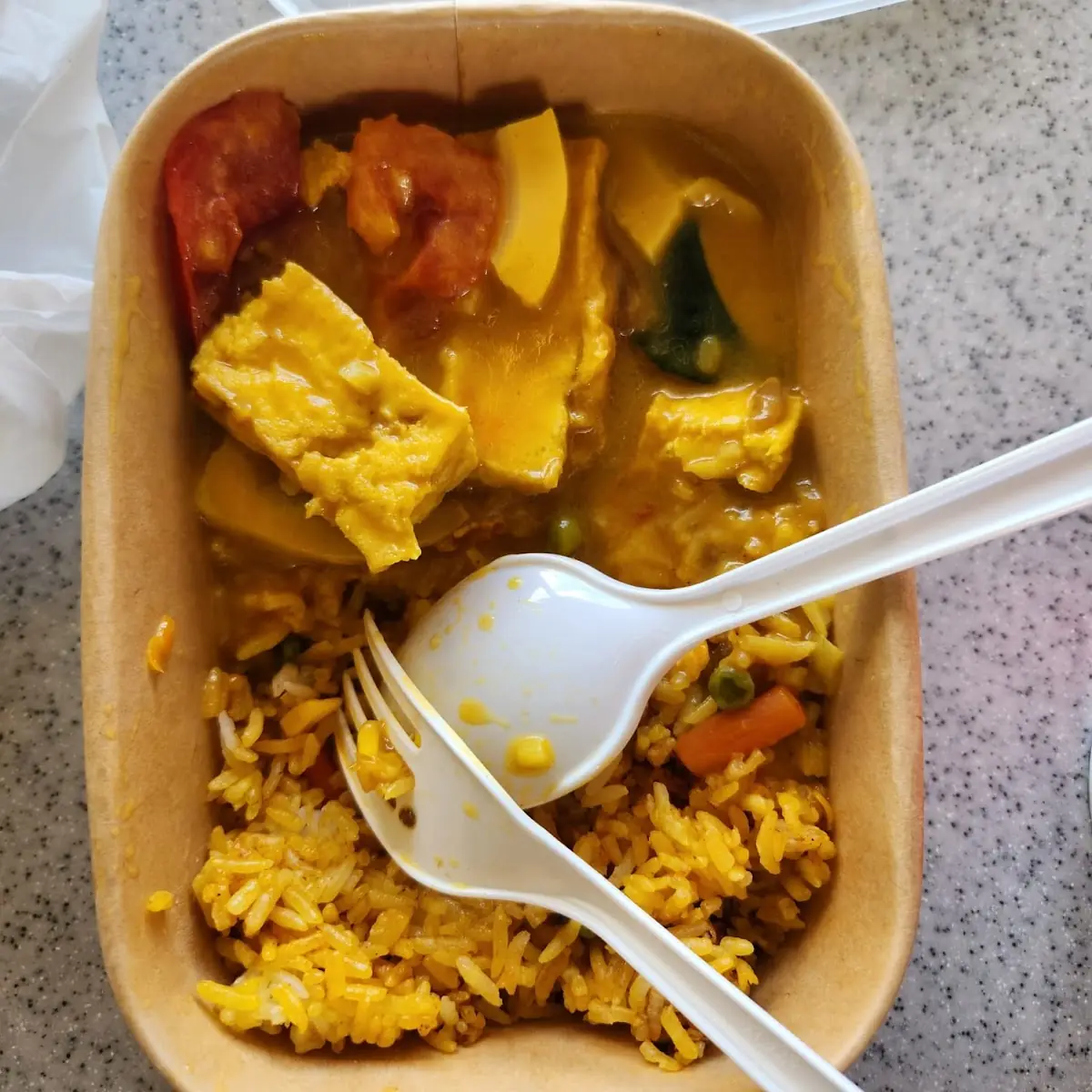 Fried Rice with Tofu