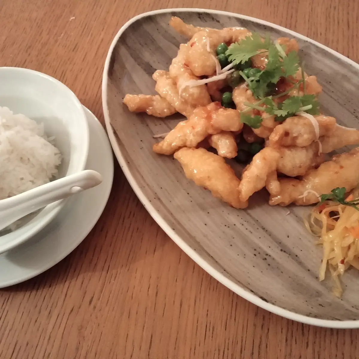 Sweet Ginger Chicken with Rice